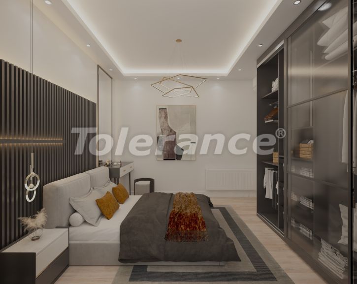 Apartment in Mezitli, Mersin with sea view with pool - 131784 Apartment in Mezitli, Mersin with sea view with pool - buy realty in Turkey - 131784
