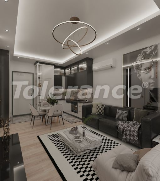 Apartment in Mezitli, Mersin with sea view with pool - 131785 Apartment in Mezitli, Mersin with sea view with pool - buy realty in Turkey - 131785