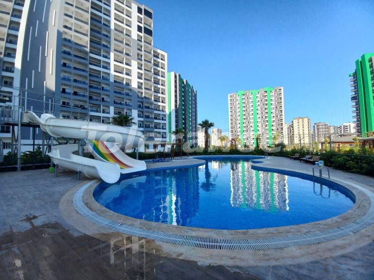 Appartement van de ontwikkelaar in Mezitli, Mersin zwembad afbetaling - onroerend goed kopen in Turkije - 137392