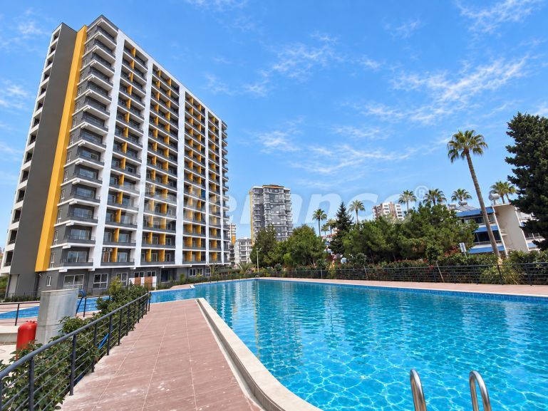 Appartement in Mezitli, Mersin zeezicht met zwembad - onroerend goed kopen in Turkije - 146818