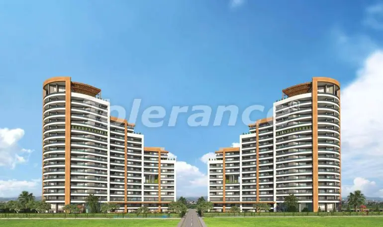 Apartment vom entwickler in Mezitli, Mersin meeresblick pool - immobilien in der Türkei kaufen - 33950