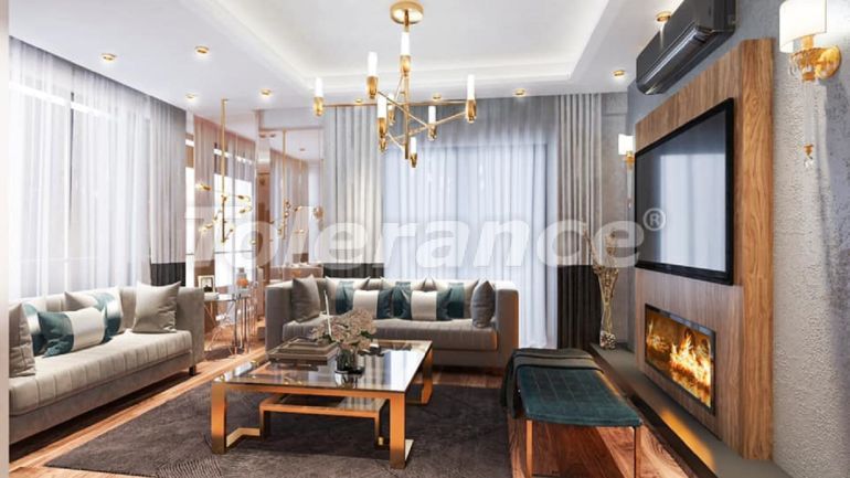 Apartment from the developer in Mezitli, Mersin with sea view with pool - 41104 Apartment from the developer in Mezitli, Mersin with sea view with pool - buy realty in Turkey - 41104