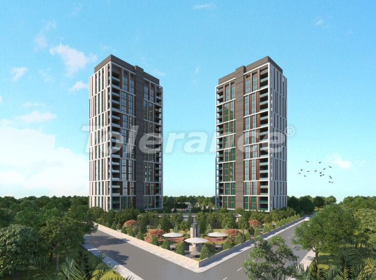 Apartment from the developer in Mezitli, Mersin with pool with installment - buy realty in Turkey - 54129