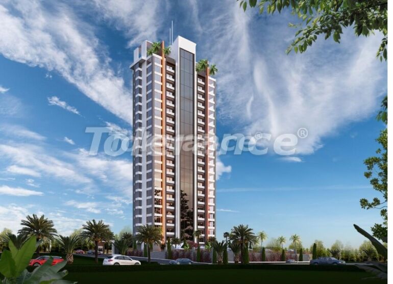 Apartment from the developer in Mezitli, Mersin with pool with installment - buy realty in Turkey - 54391