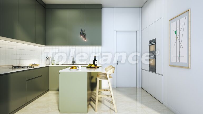 Apartment from the developer in Mezitli, Mersin with pool - buy realty in Turkey - 58485