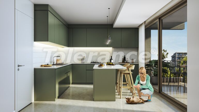 Apartment from the developer in Mezitli, Mersin with pool - buy realty in Turkey - 58510