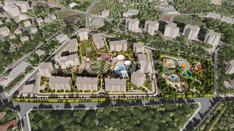 Apartment from the developer in Mezitli, Mersin with pool - buy realty in Turkey - 58521