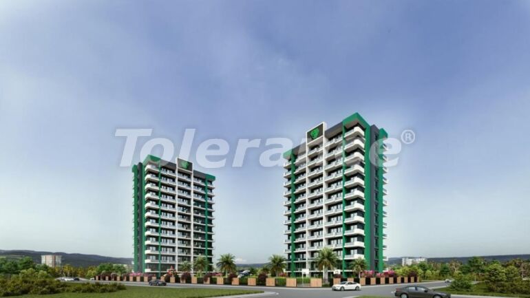Appartement van de ontwikkelaar in Mezitli, Mersin zwembad - 62377 Appartement van de ontwikkelaar in Mezitli, Mersin zwembad - onroerend goed kopen in Turkije - 62377