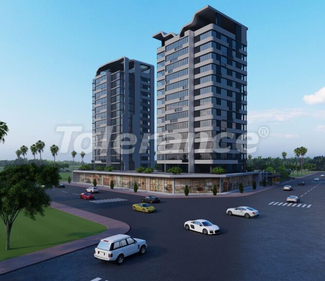 Apartment from the developer in Mezitli, Mersin with sea view with pool - 64121 Apartment from the developer in Mezitli, Mersin with sea view with pool - buy realty in Turkey - 64121