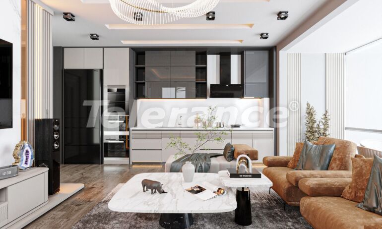 Apartment from the developer in Mezitli, Mersin with sea view with pool - 64122 Apartment from the developer in Mezitli, Mersin with sea view with pool - buy realty in Turkey - 64122