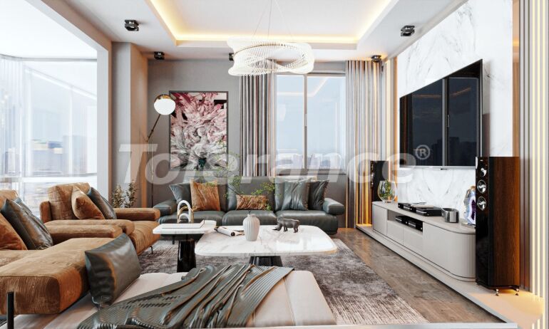 Apartment from the developer in Mezitli, Mersin with sea view with pool - 64125 Apartment from the developer in Mezitli, Mersin with sea view with pool - buy realty in Turkey - 64125