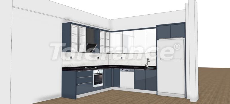 Apartment from the developer in Mezitli, Mersin with sea view with pool - 64143 Apartment from the developer in Mezitli, Mersin with sea view with pool - buy realty in Turkey - 64143