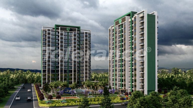 Apartment from the developer in Mezitli, Mersin with installment - buy realty in Turkey - 64589