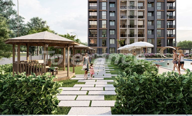 Appartement van de ontwikkelaar in Mezitli, Mersin zwembad afbetaling - 67378 Appartement van de ontwikkelaar in Mezitli, Mersin zwembad afbetaling - onroerend goed kopen in Turkije - 67378