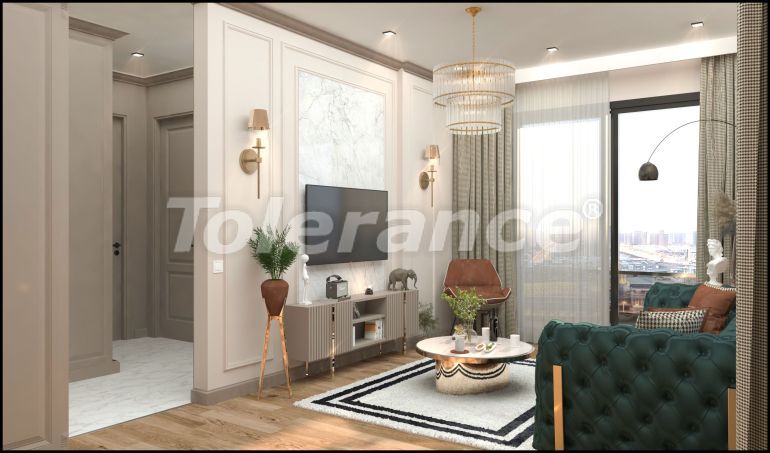 Appartement van de ontwikkelaar in Mezitli, Mersin zwembad afbetaling - 67381 Appartement van de ontwikkelaar in Mezitli, Mersin zwembad afbetaling - onroerend goed kopen in Turkije - 67381
