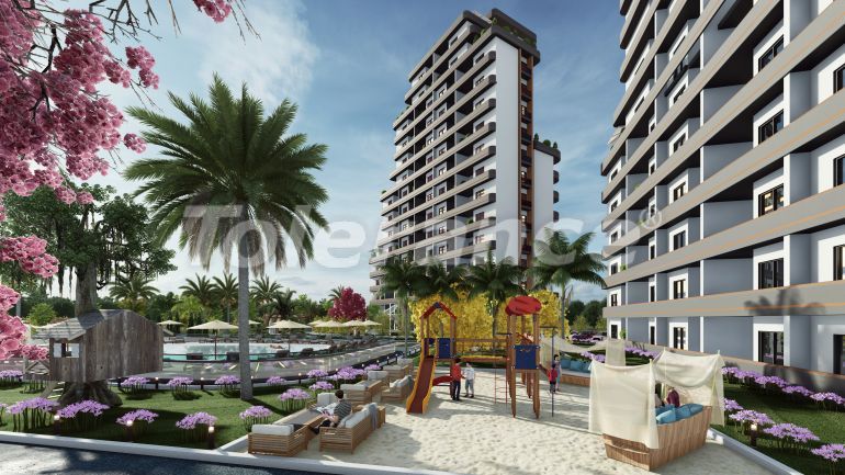 Apartment from the developer in Mezitli, Mersin with pool with installment - buy realty in Turkey - 82340
