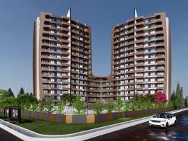 Apartment vom entwickler in Mezitli, Mersin pool ratenzahlung - immobilien in der Türkei kaufen - 102576