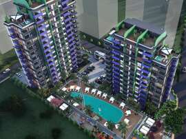 Apartment from the developer in Mezitli, Mersin with sea view with pool - buy realty in Turkey - 62326