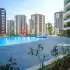 Appartement van de ontwikkelaar in Mezitli, Mersin zeezicht zwembad - onroerend goed kopen in Turkije - 34002