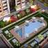 Apartment from the developer in Mezitli, Mersin with pool with installment - buy realty in Turkey - 54355