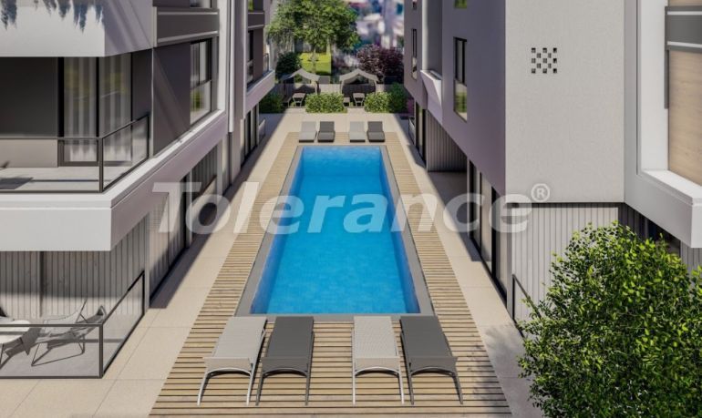 Apartment from the developer in Muratpaşa, Antalya with pool with installment - buy realty in Turkey - 110173