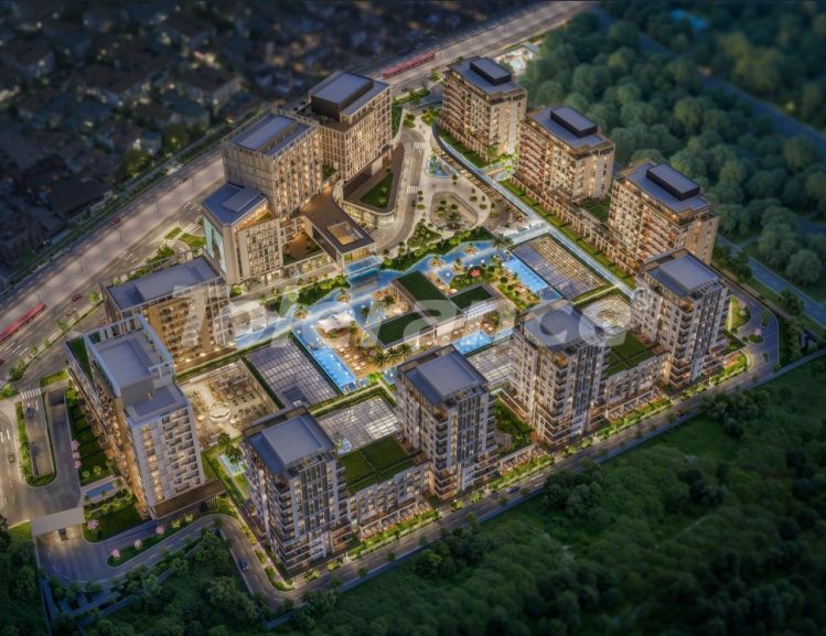 Appartement van de ontwikkelaar in Muratpaşa, Antalya zwembad afbetaling - onroerend goed kopen in Turkije - 133807