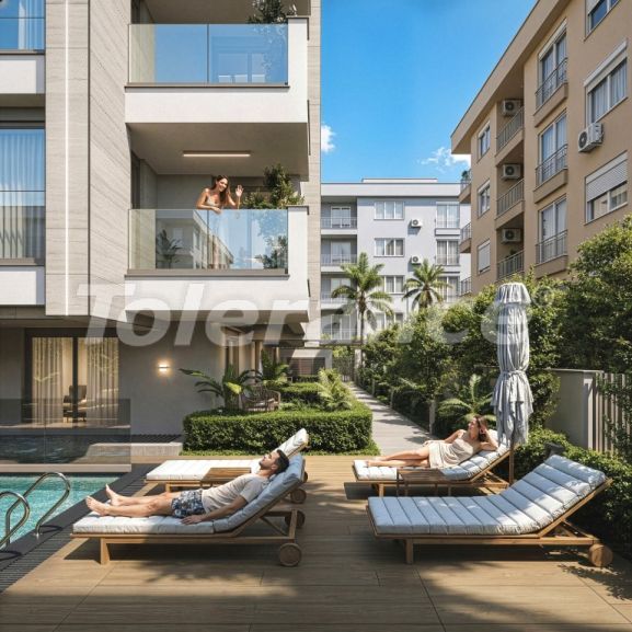 Appartement van de ontwikkelaar in Muratpaşa, Antalya zwembad afbetaling - onroerend goed kopen in Turkije - 139135