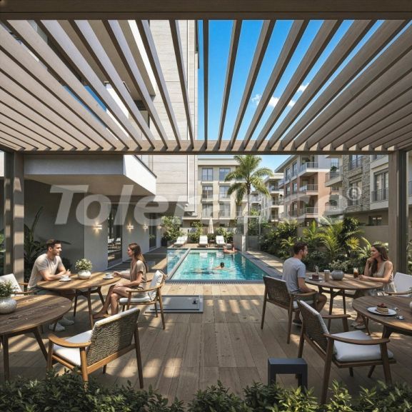 Appartement van de ontwikkelaar in Muratpaşa, Antalya zwembad afbetaling - onroerend goed kopen in Turkije - 139138