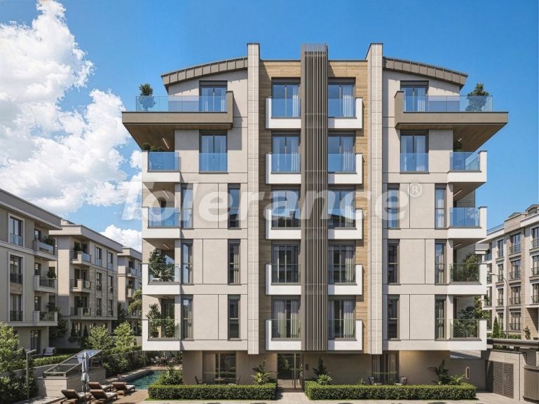 Appartement van de ontwikkelaar in Muratpaşa, Antalya zwembad afbetaling - onroerend goed kopen in Turkije - 139140