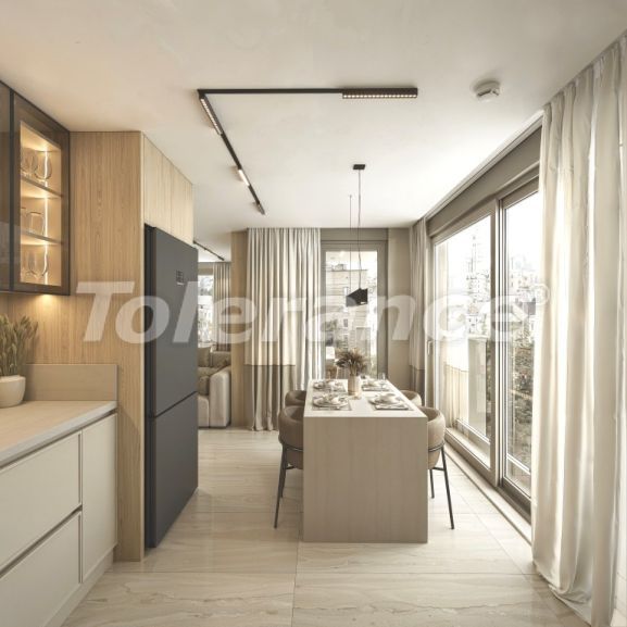Appartement van de ontwikkelaar in Muratpaşa, Antalya zwembad afbetaling - onroerend goed kopen in Turkije - 139145