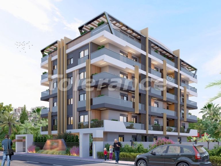 Apartment from the developer in Muratpaşa, Antalya with pool with installment - buy realty in Turkey - 141296
