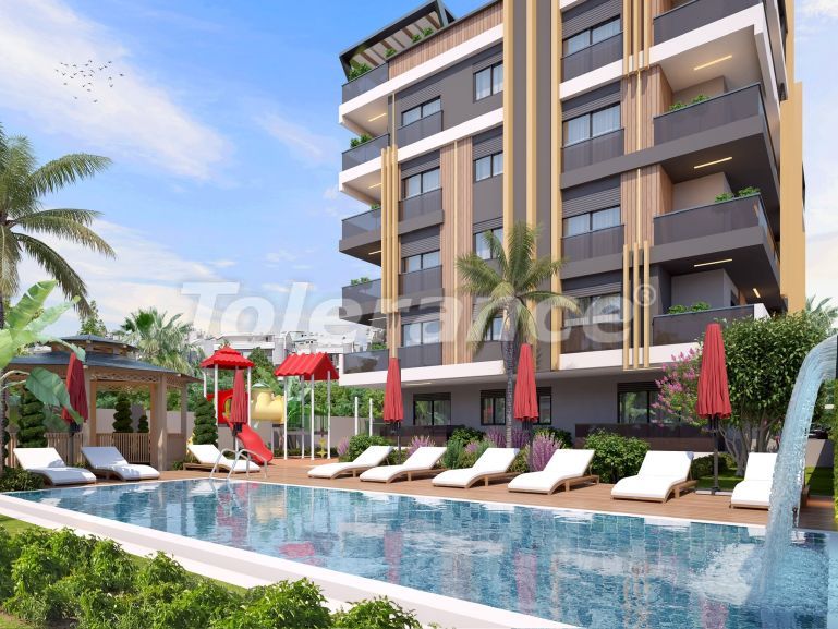 Apartment from the developer in Muratpaşa, Antalya with pool with installment - buy realty in Turkey - 141301