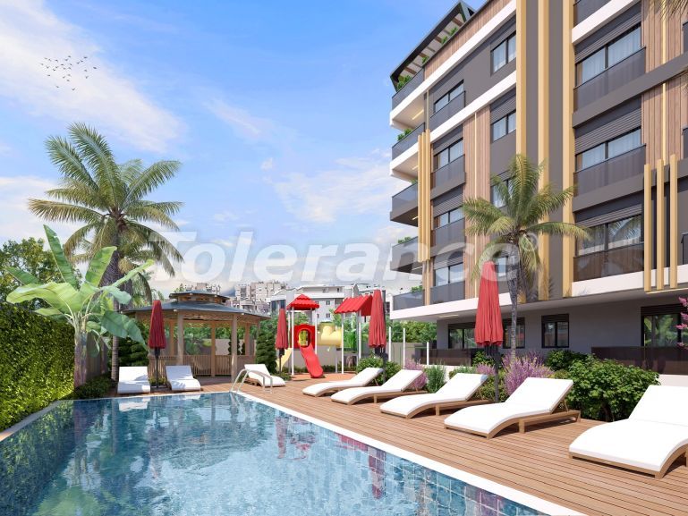 Apartment from the developer in Muratpaşa, Antalya with pool with installment - buy realty in Turkey - 141303