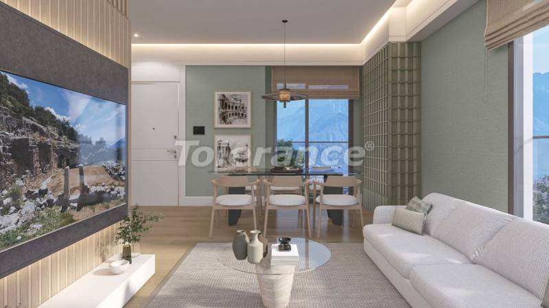 آپارتمان از سازنده که در موراتپاشا, آنتالیا استخر اقساط - خرید ملک در ترکیه - 134037