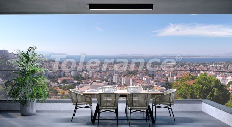 Appartement van de ontwikkelaar in Narlıdere, İzmir zeezicht zwembad afbetaling - 109531 Appartement van de ontwikkelaar in Narlıdere, İzmir zeezicht zwembad afbetaling - onroerend goed kopen in Turkije - 109531