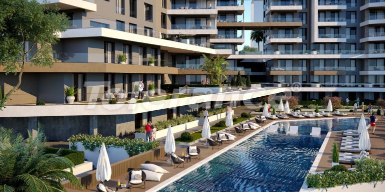 Appartement van de ontwikkelaar in Narlıdere, İzmir zeezicht zwembad afbetaling - 109533 Appartement van de ontwikkelaar in Narlıdere, İzmir zeezicht zwembad afbetaling - onroerend goed kopen in Turkije - 109533