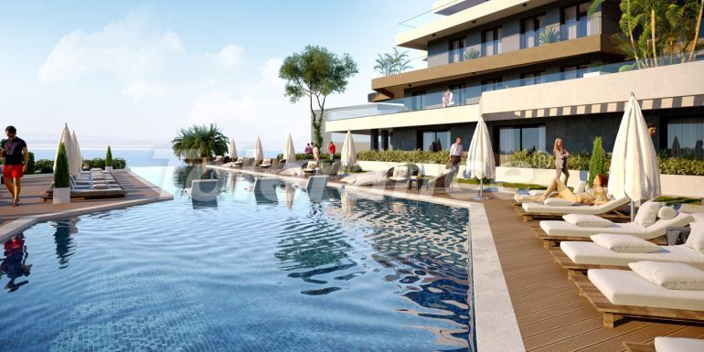 Appartement van de ontwikkelaar in Narlıdere, İzmir zeezicht zwembad afbetaling - 109535 Appartement van de ontwikkelaar in Narlıdere, İzmir zeezicht zwembad afbetaling - onroerend goed kopen in Turkije - 109535