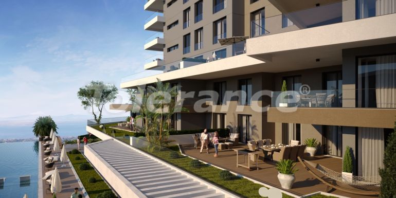 Appartement van de ontwikkelaar in Narlıdere, İzmir zeezicht zwembad afbetaling - 109537 Appartement van de ontwikkelaar in Narlıdere, İzmir zeezicht zwembad afbetaling - onroerend goed kopen in Turkije - 109537