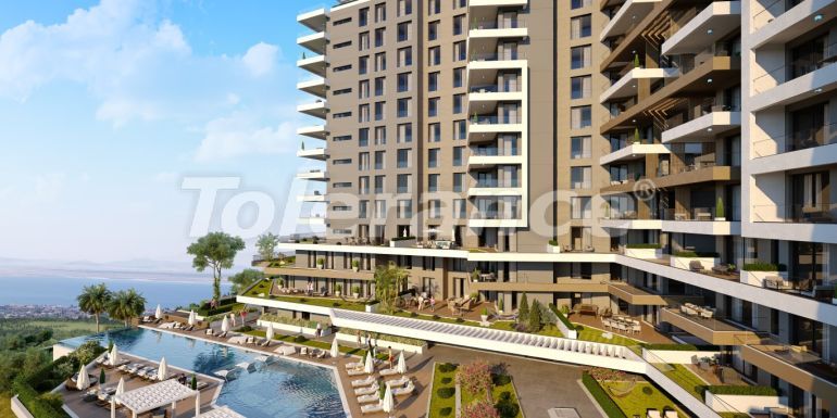 Appartement van de ontwikkelaar in Narlıdere, İzmir zeezicht zwembad afbetaling - 109539 Appartement van de ontwikkelaar in Narlıdere, İzmir zeezicht zwembad afbetaling - onroerend goed kopen in Turkije - 109539