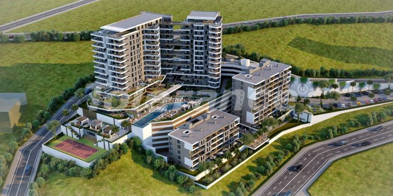 Apartment vom entwickler in Narlıdere, İzmir meeresblick pool ratenzahlung - immobilien in der Türkei kaufen - 109543