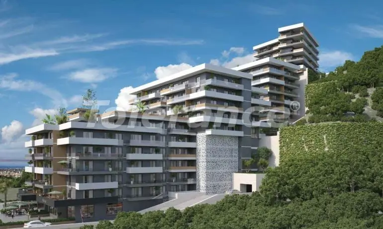 Apartment from the developer in Narlıdere, İzmir with sea view with pool - 19221 Apartment from the developer in Narlıdere, İzmir with sea view with pool - buy realty in Turkey - 19221