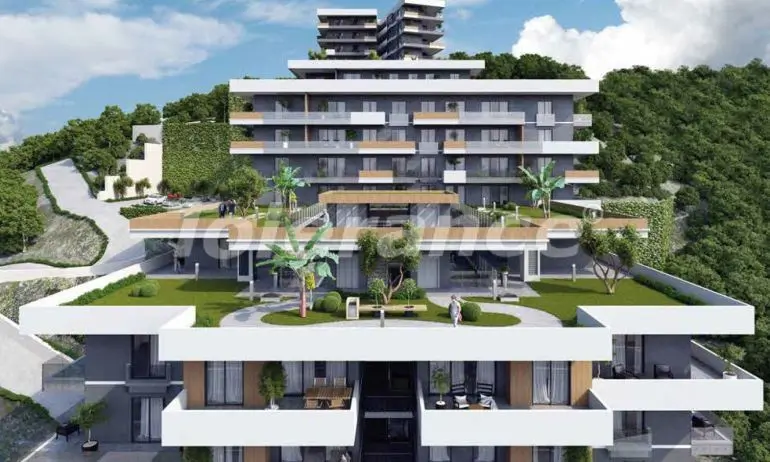 Apartment from the developer in Narlıdere, İzmir with sea view with pool - 19225 Apartment from the developer in Narlıdere, İzmir with sea view with pool - buy realty in Turkey - 19225