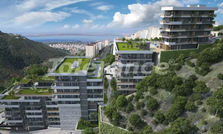Apartment from the developer in Narlıdere, İzmir with sea view with pool - buy realty in Turkey - 19249