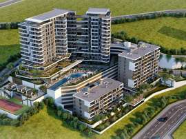 Apartment from the developer in Narlıdere, İzmir with sea view with pool with installment - buy realty in Turkey - 109543