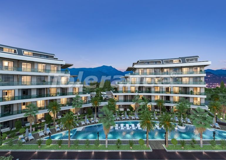 Apartment from the developer in Oba, Alanya with pool with installment - buy realty in Turkey - 127888