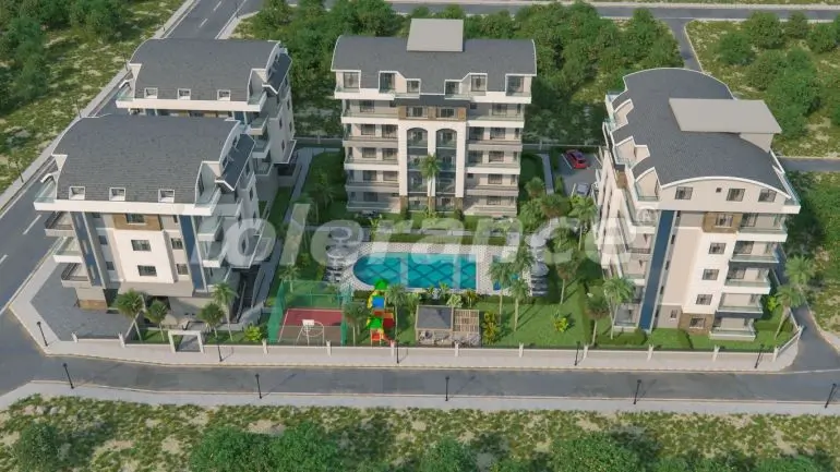 Apartment from the developer in Oba, Alanya sea view pool installment - buy realty in Turkey - 18156
