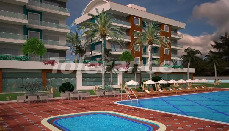 Apartment from the developer in Oba, Alanya sea view pool - buy realty in Turkey - 18468