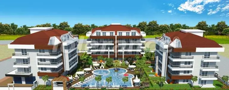 Appartement van de ontwikkelaar in Oba, Alanya zwembad - onroerend goed kopen in Turkije - 2661
