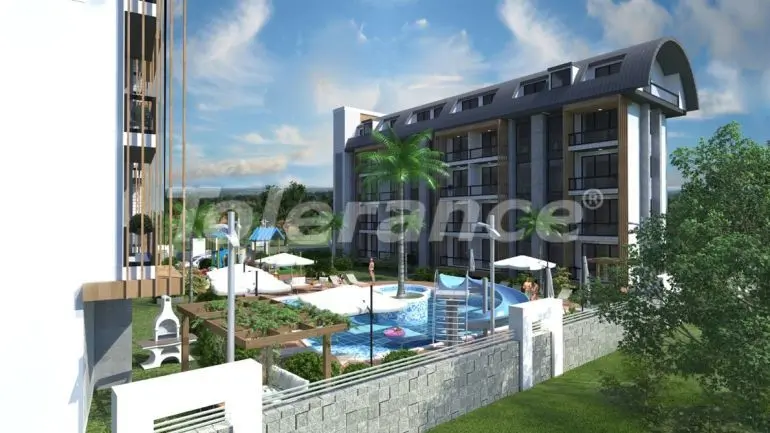 Apartment in Oba, Alanya pool - buy realty in Turkey - 28495
