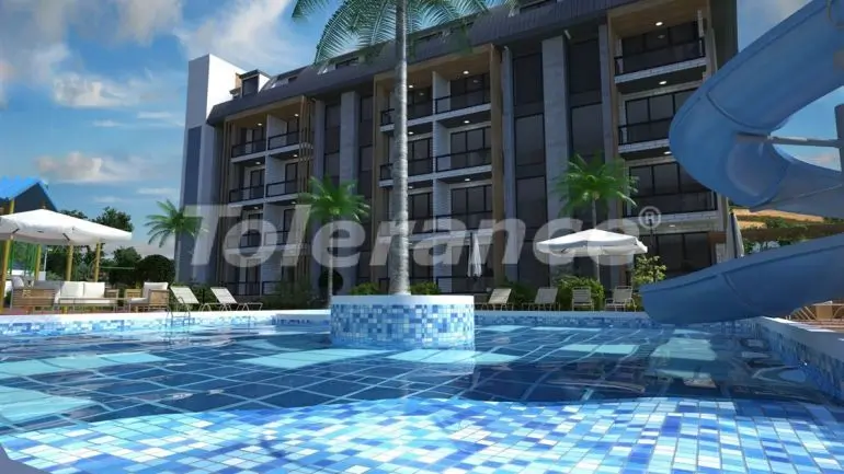 Apartment in Oba, Alanya pool - buy realty in Turkey - 28499